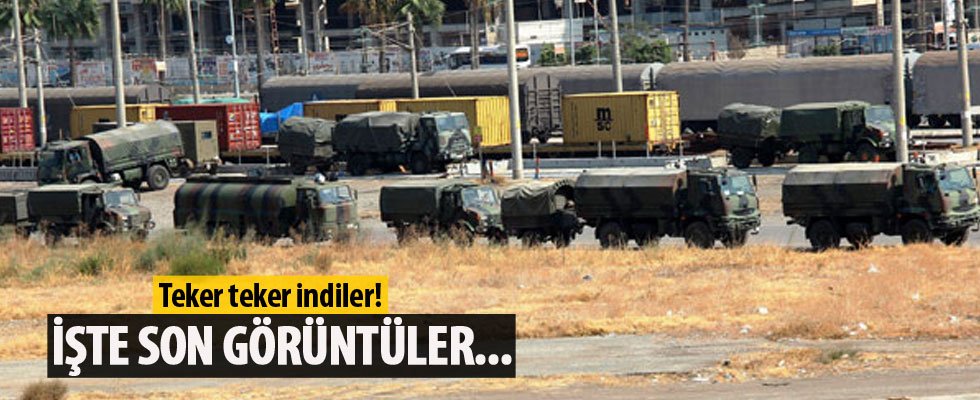 TSK'nın sınıra sevkiyatı sürüyor