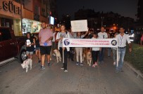 İSTİKLAL CADDESİ - Hayvanseverler Tekme Atılan Köpek İçin Yürüdü