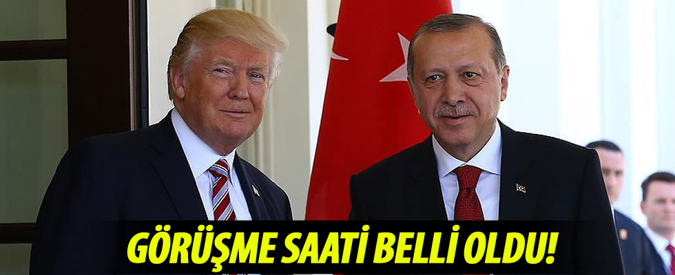 Cumhurbaşkanı Erdoğan yarın Trump ile görüşecek