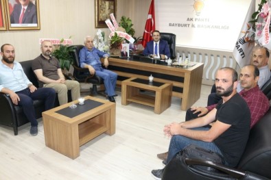 Gazeteciler Cemiyeti'nden Yumak'a Hayırlı Olsun Ziyareti