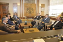 HAÇLı SEFERLERI - İran Kültür Müsteşarı'ndan Rektör Şahin'e Ziyaret