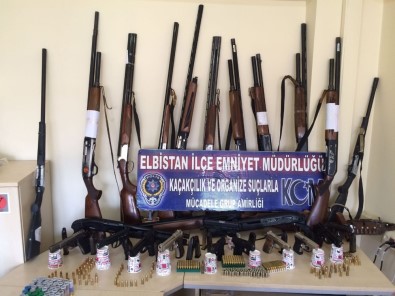 Kahramanmaraş'ta Kaçak Silah Operasyonu Açıklaması 26 Gözaltı