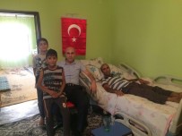 FATİH DÜLGEROĞLU - Kaymakam Dülgeroğlu'ndan Yaralı Korucuya Ziyaret