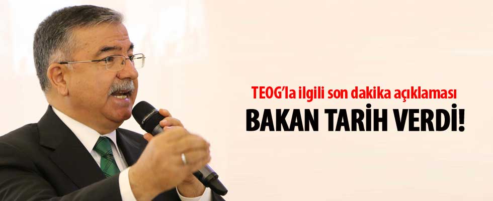 Bakan Yılmaz'dan TEOG açıklaması: 1 ay içinde Bakanlar Kurulu'na sunarız