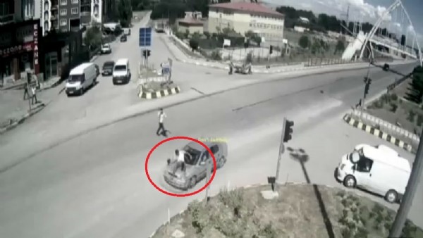 Trafik kazaları kamerada