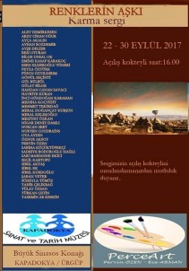 41 Sanatçı Kapadokya Sanat Ve Tarih Müzesinde