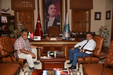 OSB Yönetim Kurulu Başkanı Arslan, Başkan Yağcı'yı Ziyaret Etti