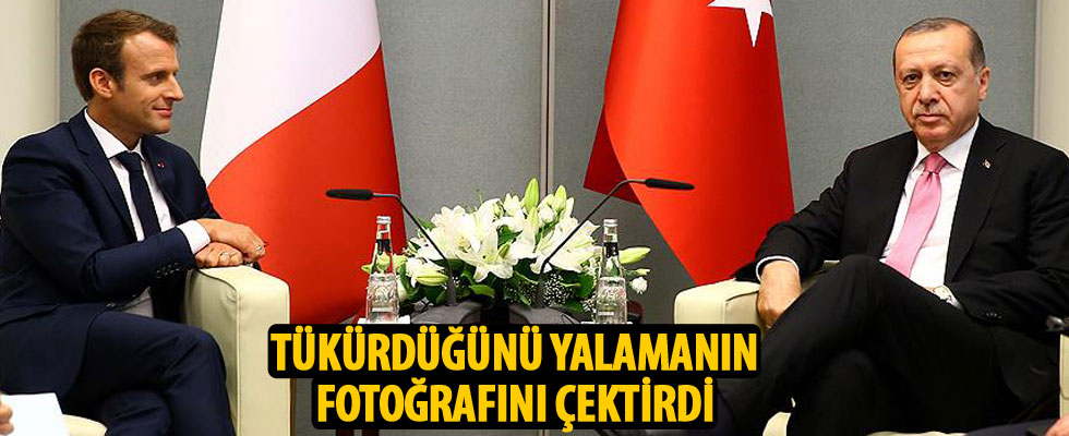 Fatih Altaylı: Macron tükürdüğünü yalamanın fotoğrafını çektirdi