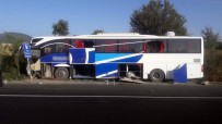 Uşak'ta Otobüs Yoldan Çıktı Açıklaması 3 Yaralı
