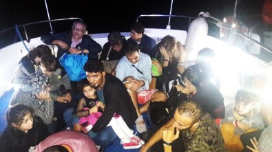 Bodrum Akyarlar'da 18 Düzensiz Göçmen Yakalandı