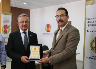 Gebze Belediyesi Ve Kocaeli Gazeteciler Cemiyetinden Nevşehir Gazeteciler Cemiyetine Destek