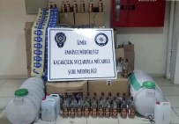 İÇKİ ŞİŞESİ - İzmir'de Sahte İçki İmalathanesine Baskın