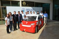 KARBON - Öğrencilerin ürettiği elektrikli araç 1 liraya 100 kilometre yol kat ediyor