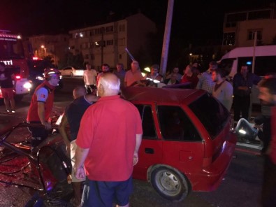 Balıkesir'de Trafik Kazası 5 Yaralı