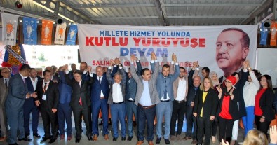 Salihli AK Parti, Dinç İle 'Yola Devam' Dedi