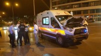 Samsun'da Ambulans Otomobil İle Çarpıştı Açıklaması 1 Yaralı