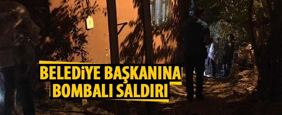 Belediye başkanına alçak saldırı
