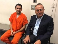 Çavuşoğlu, Washington'da tutuklu 2 Türk'ü ziyaret etti