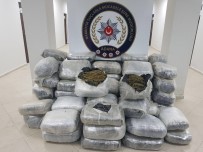 İNCIRLIK - Saman Yüklü Tırdan 290 Kilogram Esrar Çıktı