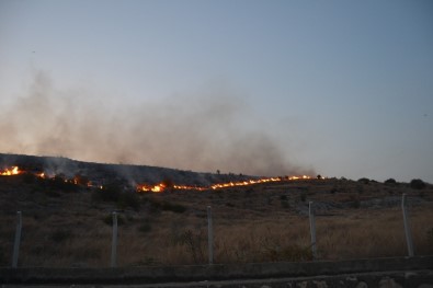 Adana'da Makilik Alanda Yangın
