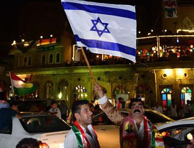 Erbil'de sonuç açıklanmadan kutlama başladı... Kutlamada dikkat çeken kare