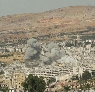 Esad Rejimi Ve Rusya İdlib'i Vurdu Açıklaması 17 Ölü