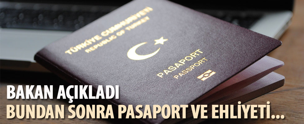 Soylu: Bundan sonra pasaport ve ehliyeti nüfus idaresi verecek