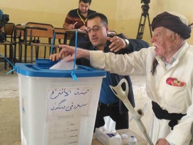 Kerkük'ün En Yaşlısı Da Oy Kullandı