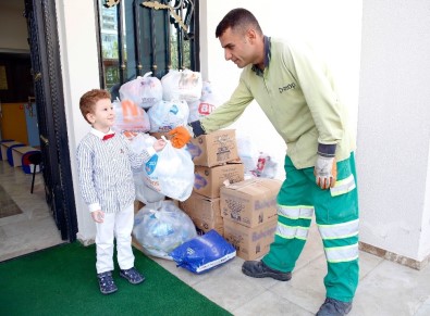 Minik Saygın'dan Örnek Davranış