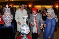 İŞÇİ SAĞLIĞI - 'Üreten Kadın Güçlü Atakum Projesi'ne Çini Sergili Kapanış