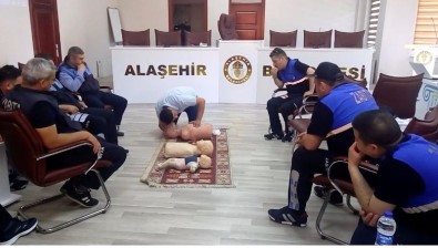 Alaşehir'de Zabıta Personeline İlk Yardım Eğitimi