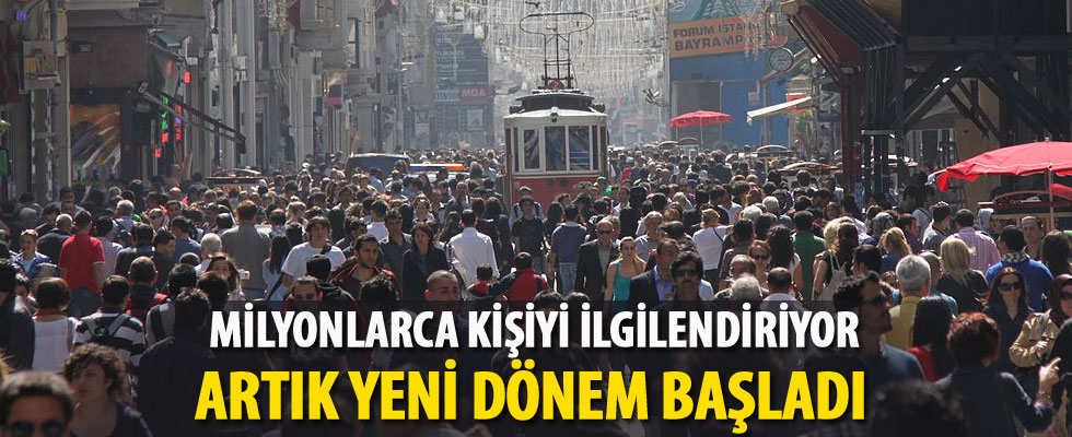 Yeni sistem başladı...