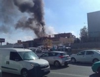 YANGıN YERI - Ankara'da korkutan yangın