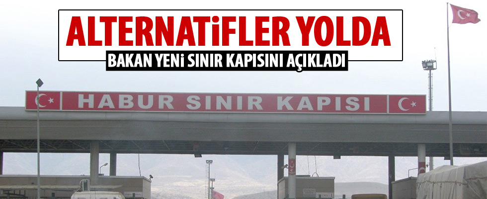 Bakan Tüfenkci'den Habur açıklamsı