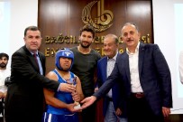 ENGELLİ ÖĞRENCİLER - Milli Boksör Adem Kılıççı'dan Engel Tanımayan Boks Maçı
