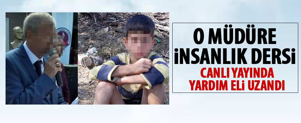 Okul müdürü öğrencisine törende 'Hırsız' dedi