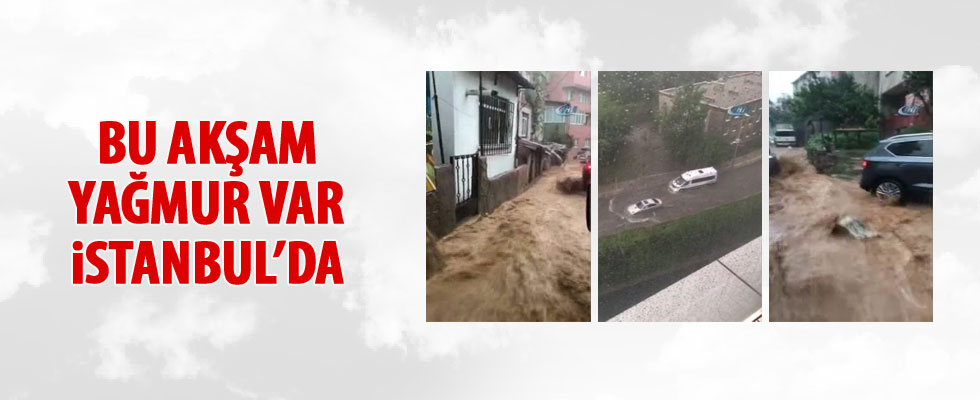 İstanbul'da şiddetli yağış