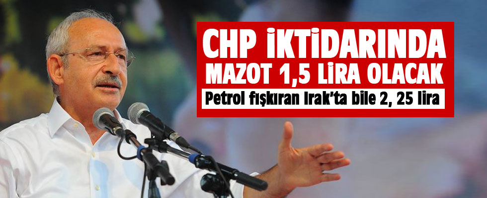 Kemal Kılıçdaroğlu'ndan Manisa'da üzün mitinginde açıklamalar