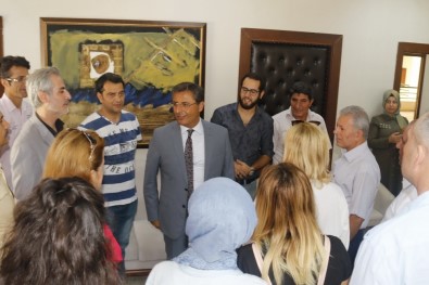 AFAD Gönüllüleri Başkan Pamuk'u Ziyaret Etti