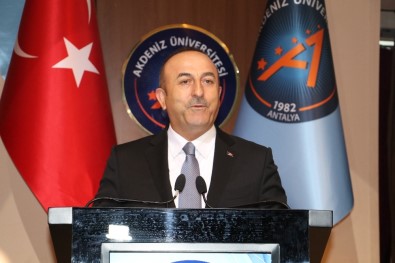 Bakan Çavuşoğlu Akdeniz Üniversitesi Akademik Yıl Açılışına Katıldı