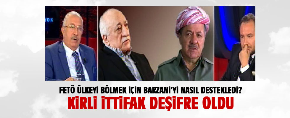 Barzani ve Fetö'nün kirli ittifakı Beyaz Tv'de deşifre oldu