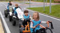 TRAFİK EĞİTİM PARKI - Çocuk Trafik Eğitim Parkı'nda Eğitimler Başladı