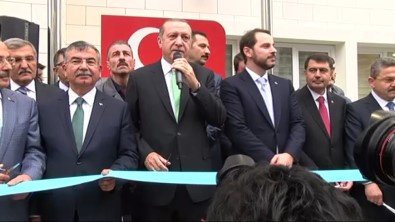 Cumhurbaşkanı Erdoğan Lise Açılışına Katıldı
