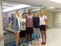 TÜRKİYE KADINLAR BASKETBOL LİGİ - Kadın Basketbol Milli Takım Oyuncuları Sağlık Kontrolünden Geçti