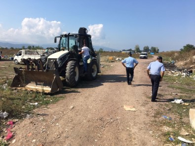 Sanayi'deki Çadırlar Kaldırıldı