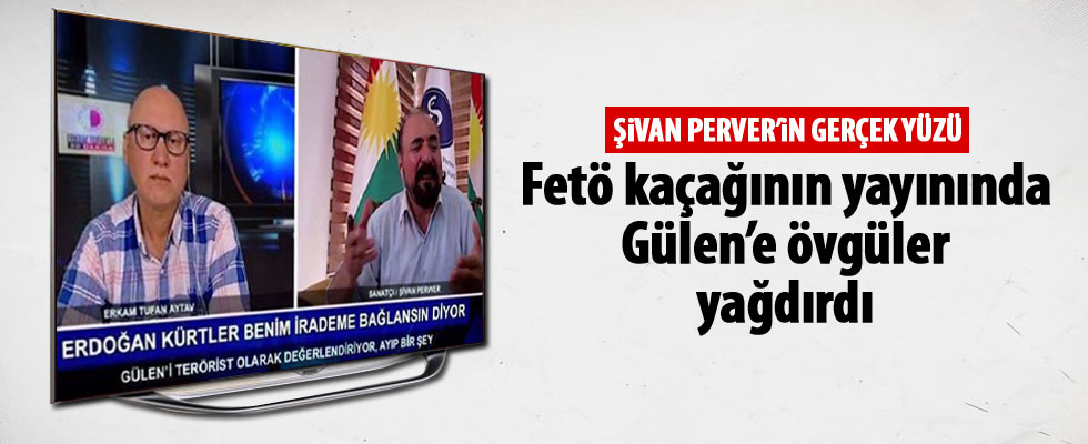 Şivan Perver'den teröristbaşına övgüler!