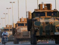 ZIRHLI ARAÇ - Türk askeri sınırın diğer tarafında...