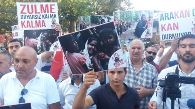 Arakan'da Yaşanan Katliam Bursa'da Protesto Edildi
