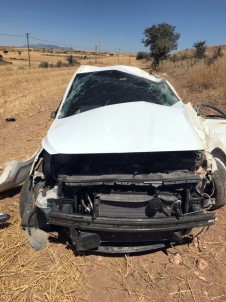 Karaman'da Tarlaya Takla Atan Otomobilin Sürücüsü Öldü