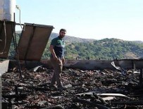 KURBANLIK SATIŞI - Kurbanlık satışından kazandığı 1 milyon lira kül oldu!